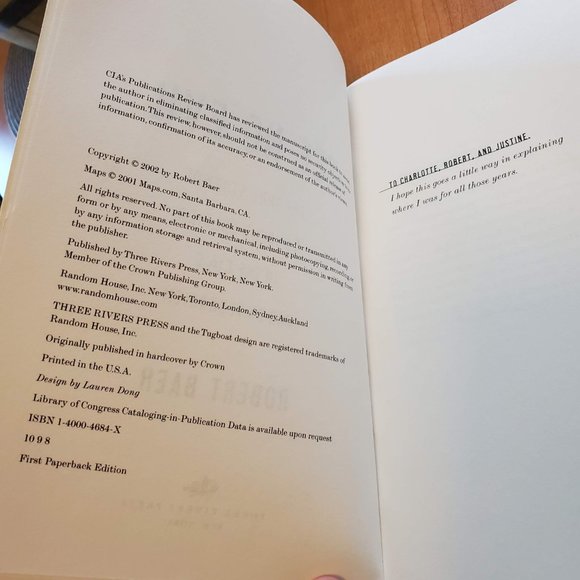 See No Evil New York Times Bestseller by Robert Baer, Softcover Paperback - Picture 3 of 12